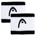 Head Striped Wristband 2.5" Black / White